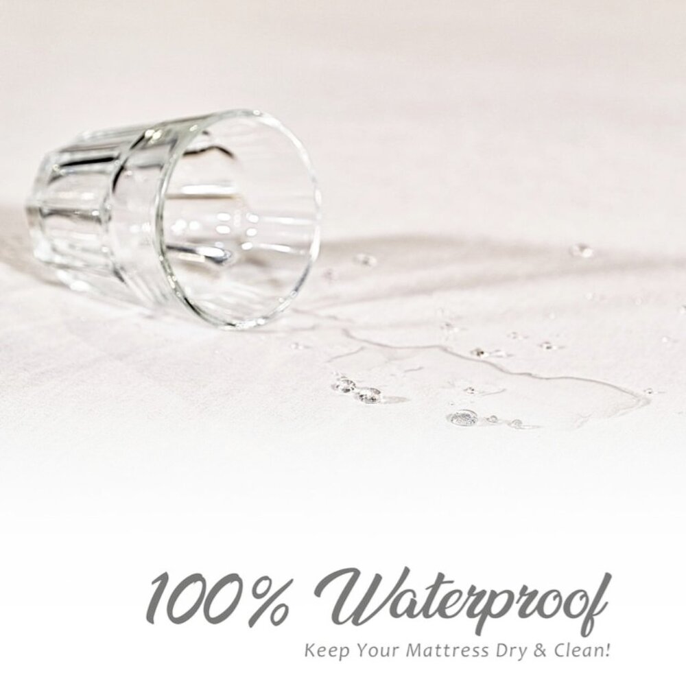 COMFIER SLEEP "100% Bamboo Mattress Protector" Waterproof- NaturallyCooling-KING - Picture 11 of 13